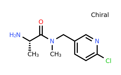 CAS 1354008-19-7 | (S)-2-Amino-N-((6-chloropyridin-3-yl)methyl)-N-methylpropanamide