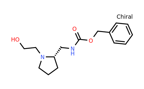 CAS 1354008-37-9 | (S)-Benzyl ((1-(2-hydroxyethyl)pyrrolidin-2-yl)methyl)carbamate