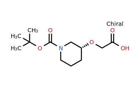 CAS 1354008-66-4 | (R)-2-((1-(tert-Butoxycarbonyl)piperidin-3-yl)oxy)acetic acid