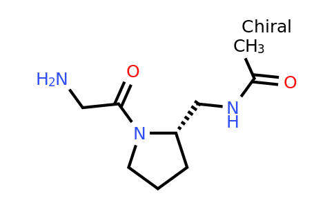 CAS 1354008-86-8 | (S)-N-((1-(2-Aminoacetyl)pyrrolidin-2-yl)methyl)acetamide