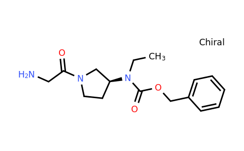 CAS 1354008-94-8 | (S)-Benzyl (1-(2-aminoacetyl)pyrrolidin-3-yl)(ethyl)carbamate