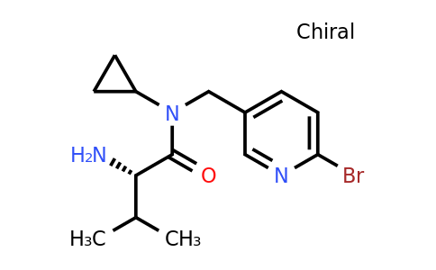 CAS 1354008-97-1 | (S)-2-Amino-N-((6-bromopyridin-3-yl)methyl)-N-cyclopropyl-3-methylbutanamide