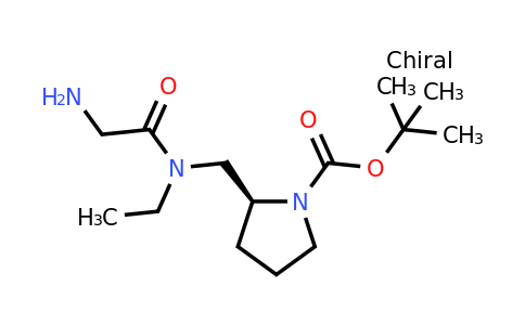 CAS 1354009-06-5 | (S)-tert-Butyl 2-((2-amino-N-ethylacetamido)methyl)pyrrolidine-1-carboxylate