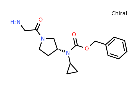 CAS 1354009-11-2 | (R)-Benzyl (1-(2-aminoacetyl)pyrrolidin-3-yl)(cyclopropyl)carbamate