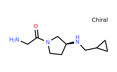 CAS 1354009-30-5 | (S)-2-Amino-1-(3-((cyclopropylmethyl)amino)pyrrolidin-1-yl)ethanone