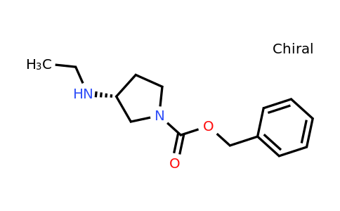CAS 1354009-63-4 | (R)-Benzyl 3-(ethylamino)pyrrolidine-1-carboxylate
