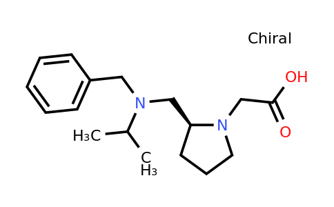 CAS 1354009-96-3 | (S)-2-(2-((Benzyl(isopropyl)amino)methyl)pyrrolidin-1-yl)acetic acid