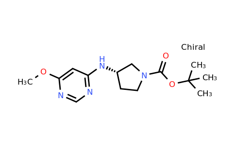 CAS 1354010-22-2 | (S)-tert-Butyl 3-((6-methoxypyrimidin-4-yl)amino)pyrrolidine-1-carboxylate