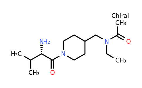 CAS 1354010-38-0 | (S)-N-((1-(2-Amino-3-methylbutanoyl)piperidin-4-yl)methyl)-N-ethylacetamide