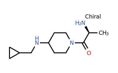 CAS 1354010-82-4 | (S)-2-Amino-1-(4-((cyclopropylmethyl)amino)piperidin-1-yl)propan-1-one