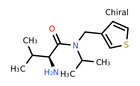 CAS 1354011-02-1 | (S)-2-Amino-N-isopropyl-3-methyl-N-(thiophen-3-ylmethyl)butanamide