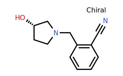 CAS 1354011-06-5 | (S)-2-((3-Hydroxypyrrolidin-1-yl)methyl)benzonitrile