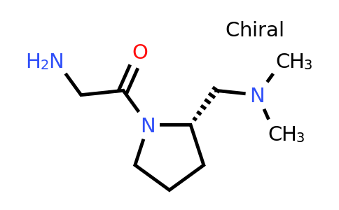 CAS 1354011-11-2 | (S)-2-Amino-1-(2-((dimethylamino)methyl)pyrrolidin-1-yl)ethanone