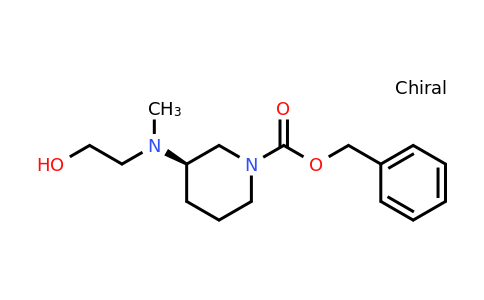 CAS 1354011-33-8 | (R)-Benzyl 3-((2-hydroxyethyl)(methyl)amino)piperidine-1-carboxylate
