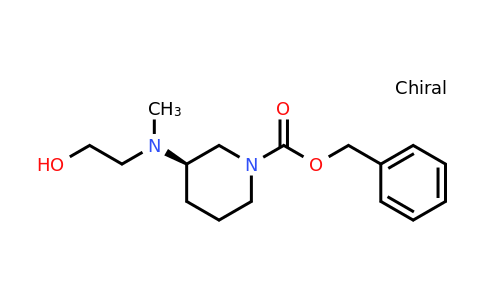 (R)-Benzyl 3-((2-hydroxyethyl)(methyl)amino)piperidine-1-carboxylate
