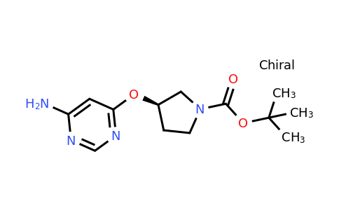CAS 1354011-40-7 | (R)-tert-Butyl 3-((6-aminopyrimidin-4-yl)oxy)pyrrolidine-1-carboxylate