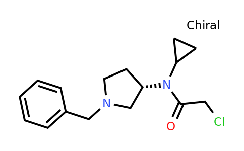 CAS 1354011-43-0 | (S)-N-(1-Benzylpyrrolidin-3-yl)-2-chloro-N-cyclopropylacetamide