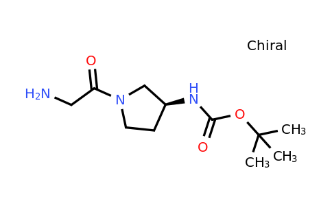 CAS 1354011-45-2 | (S)-tert-Butyl (1-(2-aminoacetyl)pyrrolidin-3-yl)carbamate