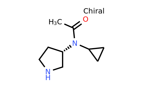 CAS 1354011-47-4 | (S)-N-Cyclopropyl-N-(pyrrolidin-3-yl)acetamide