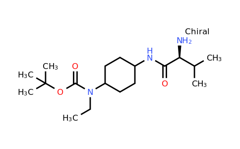 CAS 1354011-97-4 | (S)-tert-Butyl (4-(2-amino-3-methylbutanamido)cyclohexyl)(ethyl)carbamate
