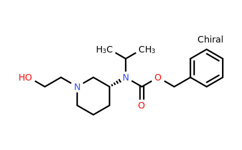 CAS 1354014-80-4 | (R)-Benzyl (1-(2-hydroxyethyl)piperidin-3-yl)(isopropyl)carbamate