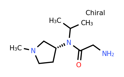 CAS 1354015-12-5 | (R)-2-Amino-N-isopropyl-N-(1-methylpyrrolidin-3-yl)acetamide