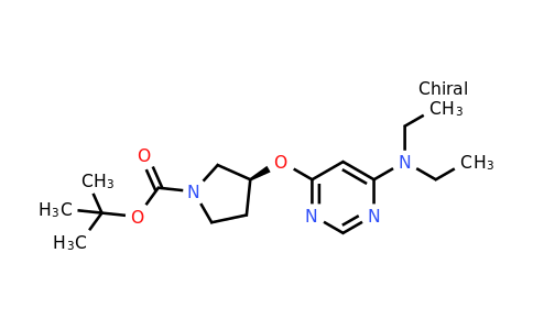 CAS 1354015-15-8 | (S)-tert-Butyl 3-((6-(diethylamino)pyrimidin-4-yl)oxy)pyrrolidine-1-carboxylate