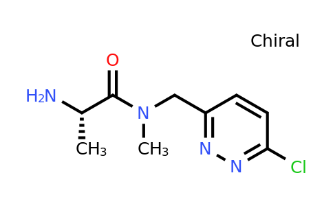 CAS 1354015-42-1 | (S)-2-Amino-N-((6-chloropyridazin-3-yl)methyl)-N-methylpropanamide