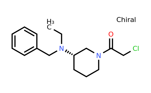 CAS 1354015-52-3 | (S)-1-(3-(Benzyl(ethyl)amino)piperidin-1-yl)-2-chloroethanone