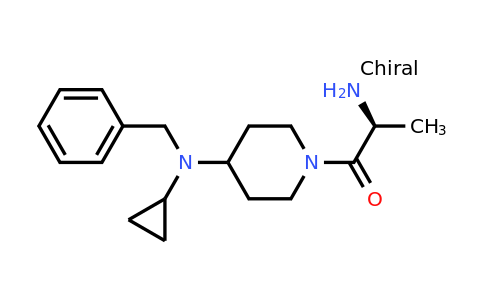 CAS 1354015-62-5 | (S)-2-Amino-1-(4-(benzyl(cyclopropyl)amino)piperidin-1-yl)propan-1-one