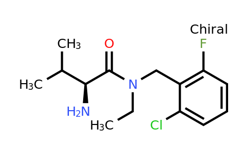 CAS 1354015-69-2 | (S)-2-Amino-N-(2-chloro-6-fluorobenzyl)-N-ethyl-3-methylbutanamide