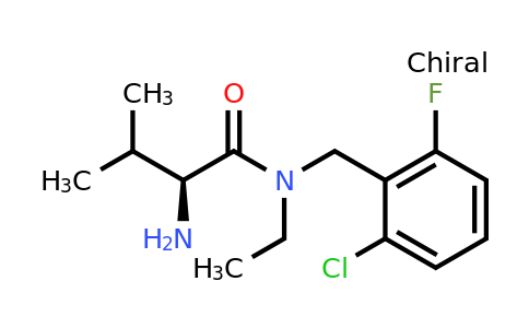 (S)-2-Amino-N-(2-chloro-6-fluorobenzyl)-N-ethyl-3-methylbutanamide