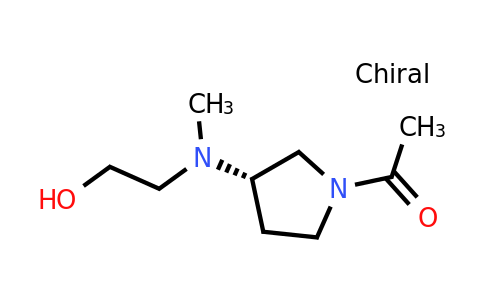 CAS 1354015-82-9 | (S)-1-(3-((2-Hydroxyethyl)(methyl)amino)pyrrolidin-1-yl)ethanone
