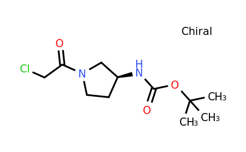 CAS 1354015-96-5 | (S)-tert-Butyl (1-(2-chloroacetyl)pyrrolidin-3-yl)carbamate