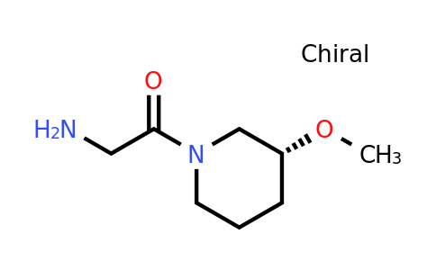 CAS 1354016-28-6 | (R)-2-Amino-1-(3-methoxypiperidin-1-yl)ethanone