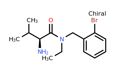 CAS 1354016-44-6 | (S)-2-Amino-N-(2-bromobenzyl)-N-ethyl-3-methylbutanamide