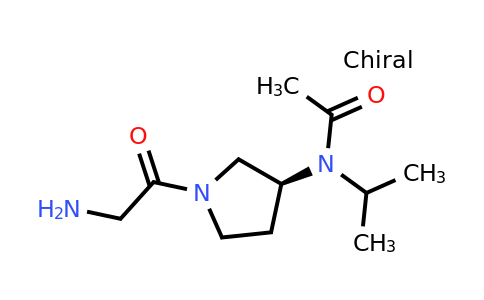 CAS 1354016-51-5 | (S)-N-(1-(2-Aminoacetyl)pyrrolidin-3-yl)-N-isopropylacetamide