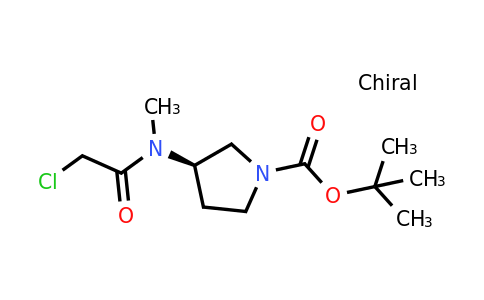 CAS 1354016-75-3 | (R)-tert-Butyl 3-(2-chloro-N-methylacetamido)pyrrolidine-1-carboxylate
