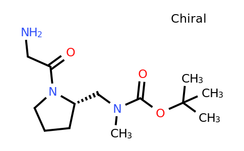 CAS 1354016-77-5 | (S)-tert-Butyl ((1-(2-aminoacetyl)pyrrolidin-2-yl)methyl)(methyl)carbamate