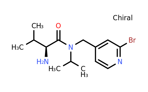 CAS 1354016-84-4 | (S)-2-Amino-N-((2-bromopyridin-4-yl)methyl)-N-isopropyl-3-methylbutanamide