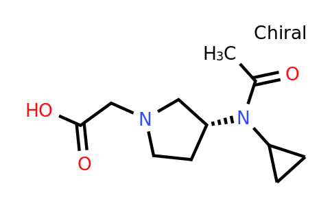 CAS 1354018-00-0 | (R)-2-(3-(N-Cyclopropylacetamido)pyrrolidin-1-yl)acetic acid