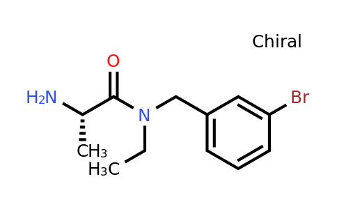 CAS 1354018-11-3 | (S)-2-Amino-N-(3-bromobenzyl)-N-ethylpropanamide