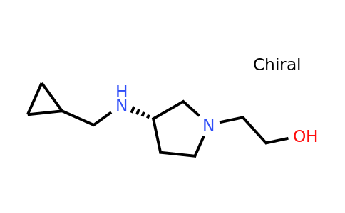 CAS 1354018-23-7 | (S)-2-(3-((Cyclopropylmethyl)amino)pyrrolidin-1-yl)ethanol