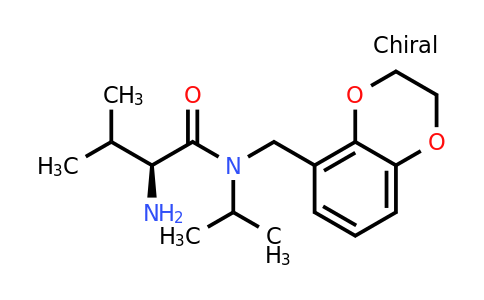 CAS 1354018-39-5 | (S)-2-Amino-N-((2,3-dihydrobenzo[b][1,4]dioxin-5-yl)methyl)-N-isopropyl-3-methylbutanamide
