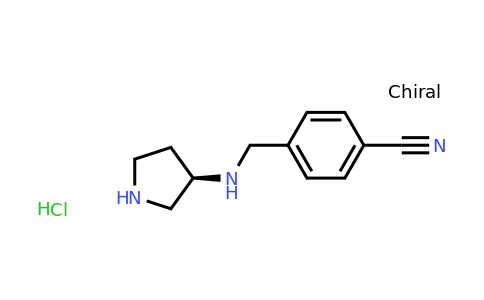 CAS 1354018-48-6 | (R)-4-((Pyrrolidin-3-ylamino)methyl)benzonitrile hydrochloride