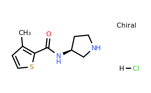CAS 1354018-51-1 | (S)-3-Methyl-N-(pyrrolidin-3-yl)thiophene-2-carboxamide hydrochloride