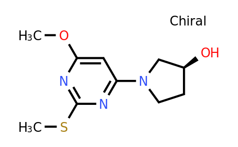 CAS 1354018-67-9 | (S)-1-(6-Methoxy-2-(methylthio)pyrimidin-4-yl)pyrrolidin-3-ol
