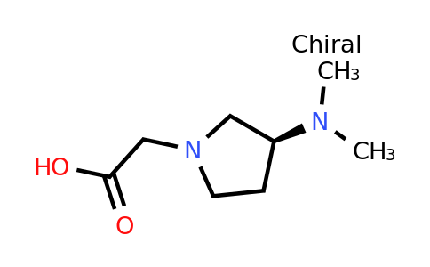 CAS 1354018-96-4 | (S)-2-(3-(Dimethylamino)pyrrolidin-1-yl)acetic acid