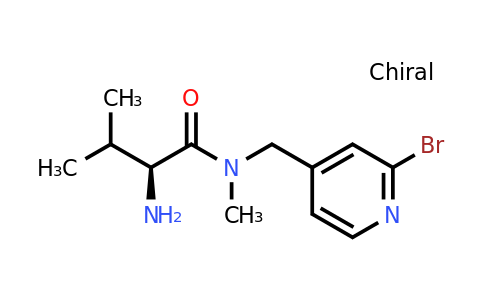 CAS 1354019-15-0 | (S)-2-Amino-N-((2-bromopyridin-4-yl)methyl)-N,3-dimethylbutanamide