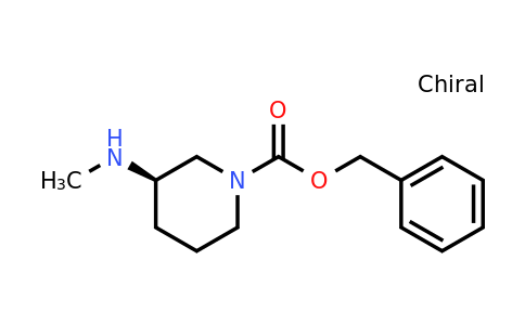 CAS 1354019-28-5 | (R)-Benzyl 3-(methylamino)piperidine-1-carboxylate